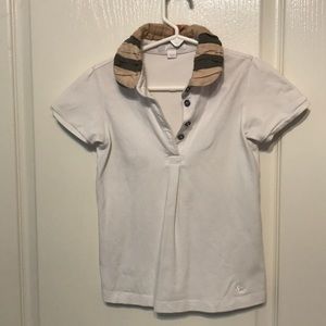 Burberry girls shirt